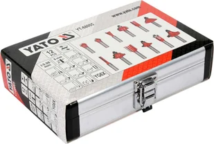 YATO ZESTAW WIDIOWYCH FREZÓW TRZPIENIOWYCH DO DREWNA KPL 12 SZT - Frezy - miniaturka - grafika 2