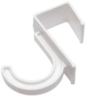 Wieszaki do szafy - Bulk Hardware hak drzwi drzwi  biały Opakowanie  2, bh01840 BH01840 - miniaturka - grafika 1