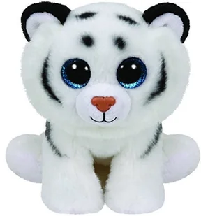 Ty Inc Beanie Babies biały tygrys TUNDRA 24 cm Medium - Maskotki i pluszaki - miniaturka - grafika 2