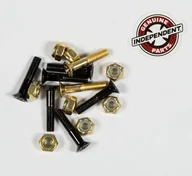 Deski snowboardowe - INDEPENDENT śrubki montażowe INDEPENDENT 1inch PHILLIPS HARDWARE Black/Gold - miniaturka - grafika 1