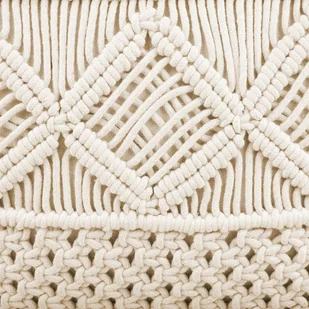 Beliani Zestaw 2 poduszek dekoracyjnych makrama 40 x 45 cm beżowy YORTAN - Poduszki dekoracyjne - miniaturka - grafika 6