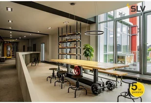 Spotline SLV ONE DOUBLE PD PHASE UP/DOWN wewnętrzna lampa wisząca LED czarna przełącznik CCT 2700/3000 K 1004765) SLV 1004765 - Lampy sufitowe - miniaturka - grafika 3