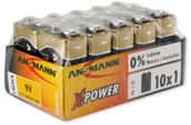 Baterie i akcesoria - Ansmann baterie alkaliczne ""X-Power"", V E-Block, 10 sztuki - miniaturka - grafika 1