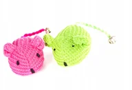 Zabawki dla kotów - Dingo Zabawka dla kota - myszki z włóczki - miniaturka - grafika 1