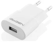 Ładowarki do telefonów - goGEN Ładowarka sieciowa ACH 102,1x USB 1A ACH102W) Biała - miniaturka - grafika 1