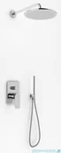 Zestawy prysznicowe - Kohlman Wexpo zestaw prysznicowy z deszczownicą 20 cm chrom QW210WR20 | - miniaturka - grafika 1