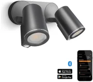 Lampy ogrodowe - Steinel 058654- LED Oświetlenie zewnętrzna z czujnikiem SPOT DUO 2xGU10/7 - miniaturka - grafika 1