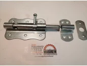 Zamki i wkładki - Zasuwka Uniwersalna 120 Do Zamykania Drzwiczek, Pudełek, Bramek 3357 - miniaturka - grafika 1