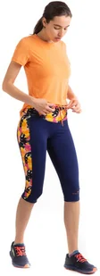 Capri RONHILL RONHILL Spodenki do biegania damskie WMN'S LIFE granatowe - Spodnie sportowe damskie - miniaturka - grafika 4
