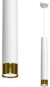 Lampy sufitowe - Milagro Lampa wisząca DANI WHITE/GOLD 1xGU10 MLP6235 - miniaturka - grafika 1