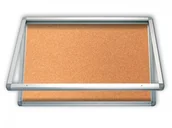 Gabloty - Allboards Gablota informacyjna korkowa 53x70 wodoszczelna GK14A4W - miniaturka - grafika 1