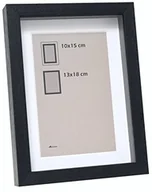 Ramki na zdjęcia - NA Deknut Ramka zdjęcia 18x24 drewno czarna ramka zdjęcia z głębokością, czarna, z ppttem - rozmiar zamawiany = rozmiar ramy Cena za sztukę S223K2P1 - miniaturka - grafika 1