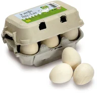 Zabawki AGD - Erzi JAJKA BIAŁE W PUDEŁKU 6 szt. 17010 - miniaturka - grafika 1