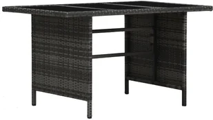 Szary, 3-cz. zestaw rattanowy do ogrodu G8-E80 - Meble ogrodowe - miniaturka - grafika 7