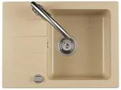 Zlewozmywaki z baterią - AXIS Zlewozmywak granitowy z baterią Zefir Axis - miniaturka - grafika 1