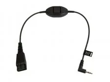 Cisco Jabra QD cord to2.5 mm pin plug, for 8800-00-79 - Kable komputerowe i do monitorów - miniaturka - grafika 3