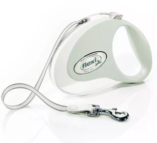 Flexi Smycz Style Tape dla psa rozm Medium kolor biały - Smycze dla psów - miniaturka - grafika 8