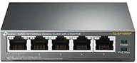 Switche - TP-Link TP-LINK TL-sf1005p 5-Port 10/100 Desktop Switch 4 X PoE TL-SF1005P - miniaturka - grafika 1