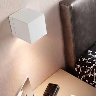 Milan Iluminación Dau Spot kinkiet up/down biały - Lampy ścienne - miniaturka - grafika 2