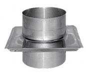 Kominy i akcesoria - unimet PŁYTA KOMINOWA KWASOODPORNA 130MM - miniaturka - grafika 1