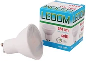 Żarówki LED - Ledom Żarówka LED GU10 220-240V 7W 581lm 4000K biała dzienna 244742 - miniaturka - grafika 1