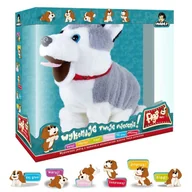 Zabawki interaktywne dla dzieci - Madej FIGO MĄDRY SZCZENIACZEK HUSKY WYKONUJE POLECENIA NOWOŚĆ CZ21657 - miniaturka - grafika 1