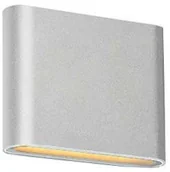 Lampy ścienne - Azzardo Kinkiet LAMPA ścienna CREMONA S MAX-1015S-WH metalowa OPRAWA prostokątna LED 6W do łazienki IP54 biała - miniaturka - grafika 1