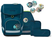 Zestawy szkolne - Ergobag Ergobag Cubo zestaw szkolny 5cz. włącznie z Klettie-Set robotbär ERG-CSE-001-A08 - miniaturka - grafika 1