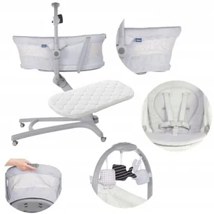 Chicco Baby Hug 4W1 Air - Stone 23107078 - Łóżeczka i kojce - miniaturka - grafika 5
