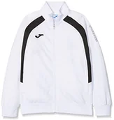 Gadżety dla kibiców - Joma Champion III kurtka z zamkiem błyskawicznym, dzieci, biały 100017.201_4XS - miniaturka - grafika 1