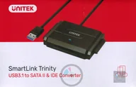 Adaptery i przejściówki - Unitek Y-3324 Adapter Usb 3.1 Ide/sata Najnowszy ! - miniaturka - grafika 1