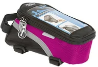 Sakwy rowerowe - M-Wave Rotterdam najwyższa torba na ramę, różowy 122558 - miniaturka - grafika 1