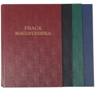 Dyplomy i okładki - Opus Okładka twarda - O.HARD COVER Classic 304x212mm / CZARNA / 10par / Praca Magisterska (A4+ pionowa) O.643172 - miniaturka - grafika 1