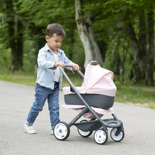 Smoby Lumarko Wózek Dla Lalek Maxi Cosi Quinny 3w1 Wózek Głęboki Gondola Spacerówka! 253117 Lek - Wózki dla lalek - miniaturka - grafika 11