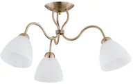 Lampy sufitowe - Lampa wisząca Ariel 3 x 60 W E27 patyna 22613 - miniaturka - grafika 1