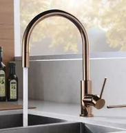 Baterie kuchenne - Art Platino Pori różowe złoto - miniaturka - grafika 1