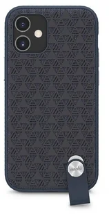 Moshi Altra - Etui z odpinaną smyczką iPhone 12 Mini (system SnapTo) (Denim Blue) - Etui i futerały do telefonów - miniaturka - grafika 4