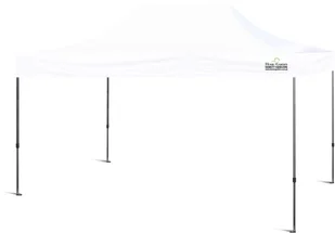 Home&Garden Namiot handlowy 450 x 300 cm biały 728011 - Pawilony ogrodowe - miniaturka - grafika 2