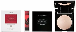 Korres WILD ROSE puder rozświetlający, 1 opakowanie (1 x 45 g) - Pudry do twarzy - miniaturka - grafika 2