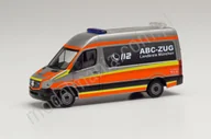 Kolekcjonerskie modele pojazdów - Herpa MB Sprinter 13 Bus HD ABC-Zug Herpa 096379 - miniaturka - grafika 1