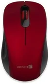 Myszki - Connect IT Mute czerwona (CMO-2230-RD) - miniaturka - grafika 1