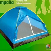 Namioty i tipi dla dzieci - COLORBABY COLORBABY Kolorowa kampania kopuła dla niemowląt 2 osoby - 200 x 120 x 100, uniseks dla dorosłych, wielokolorowa, M 52550 - miniaturka - grafika 1