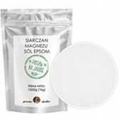 Kosmetyki do kąpieli - Sól Epsom sól rzymska siarczan magnezu czysty 1kg - miniaturka - grafika 1
