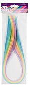 Quilling - Qcraft qcraft quillingu Paper Strip, paski papierowe, 100 sztuk, różne kolory pastelowe Deluxe QCR873102 - miniaturka - grafika 1