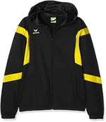 Piłka nożna - Erima kurtka Classic Team Training z kapturem dla dzieci, czarny 107671_schwarz/gelb_140 - miniaturka - grafika 1