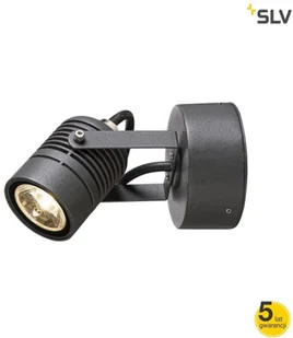 Spotline SLV LED SPOT SP zewnętrzna lampa ścienna natynkowa LED kolor antracytowy 3000 K 1004649 - Lampy ogrodowe - miniaturka - grafika 2