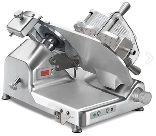 Resto Quality Krajalnica grawitacyjna do wędlin i serów półautomatyczna z wbudowaną wagą nóż $360 370mm 0,38 kW GB7 - Krajalnice gastronomiczne - miniaturka - grafika 2