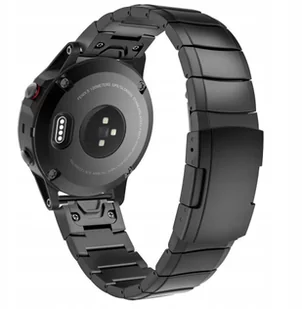 Tech-Protect PASEK STEELBAND FENIX 3/5X/3HR (26MM) BLACK BRANSOLETA CASE - Akcesoria do smartwatchy - miniaturka - grafika 3