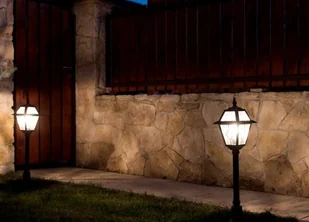 Su-Ma lampa stojąca Witraż K 5002/2 N - Lampy ogrodowe - miniaturka - grafika 5