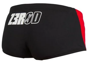 Zerod Kąpielówki TRUNKS Black Grey Red - Kąpielówki męskie - miniaturka - grafika 2